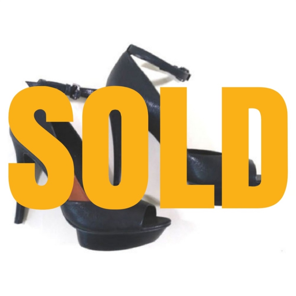 ⚡SOLD⚡BCBG Maxazria Ankle Strap Platform Stiletto